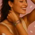 Periwinkle | Firefly Glass Diamonds Bracelet